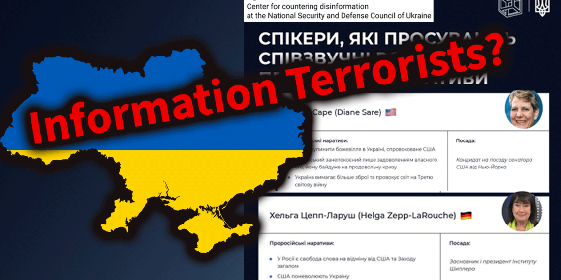 Kräv undersökning av Ukrainas CCD-lista på måltavlor