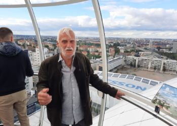 LaRouche 100 år:  Greger Ahlberg berättar hur LaRouche inspirerat skapandet av Globen Arena