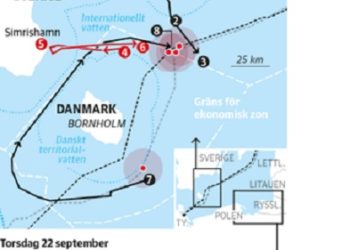 Klargör vad svenska marinen gjorde vid Nord Stream två dagar före sabotaget!