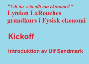 Grundkurs i Fysisk ekonomi: Kickoff