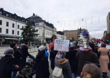 Världsdomstolens folkmordsingripande mot Israel kan även komma riktas mot Sverige.