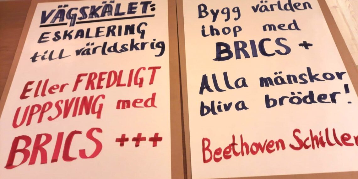 USA-valet är öppning för att bygga fred genom utveckling!