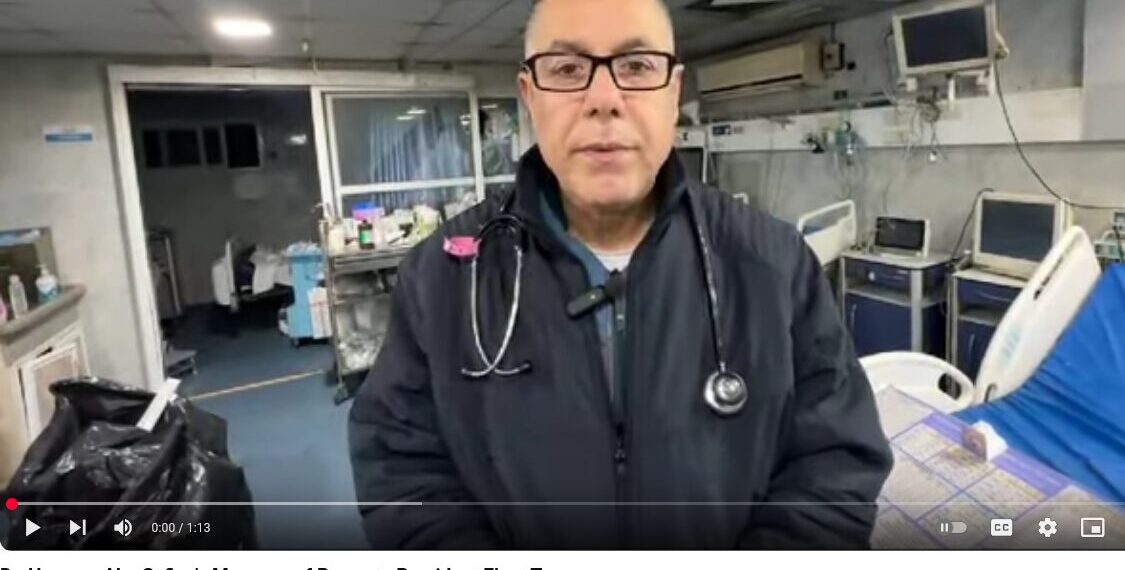 Israel förstörde SISTA sjukhuset i norra Gaza -Kamal Adwan