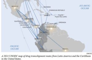 Narkotikasmuggelvägarna till USA går inte genom Venezuela enligt FN