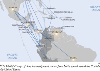 Narkotikasmuggelvägarna till USA går inte genom Venezuela enligt FN
