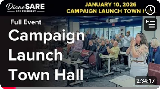 Diane Sare for president USA valkampanjstartmöte